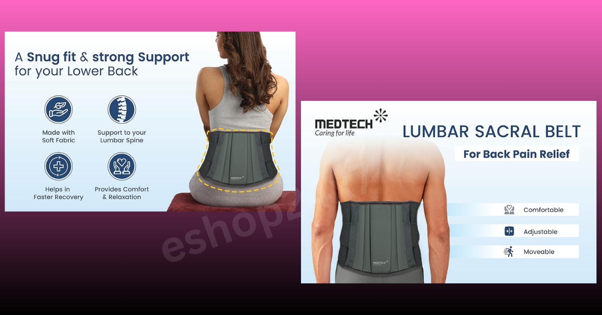 MEDTECH® magnetic belt for back pain benifits