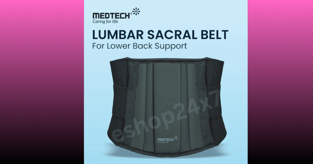 MEDTECH® Lumbar Sacral magnetic belt for back pain